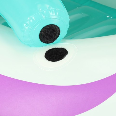 Kółko do pływania koło dmuchane z kierownicą pontonik dla dzieci z siedziskiem BESTWAY 34149