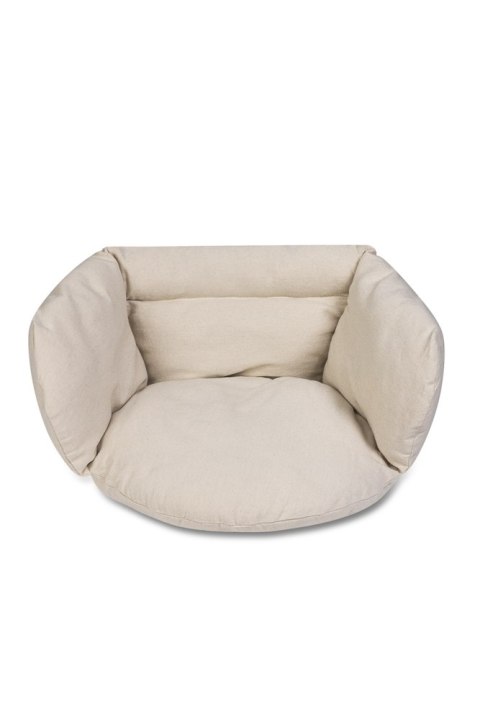 Poduszka LUARO na huśtawkę wiszącą bocianie gniazdo miękka ecru