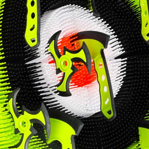 Tarcza dart silikonowa rzutki toporek gwiazdka akcesoria stojak zestaw XXL