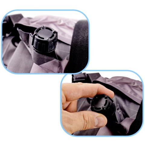 Materac dmuchany do spania łóżko do samochodu dwuosobowe 184x131cm