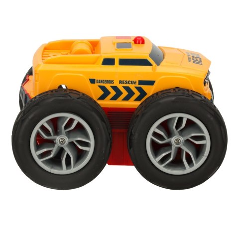 Samochód auto na pilota Revolt 2 Sided Rescue Racer mega transformacja obrót 360 4WD