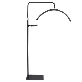 Lampa do przedłużania rzęs LED 36W regulowana kosmetyczna bezcieniowa łuk czarna