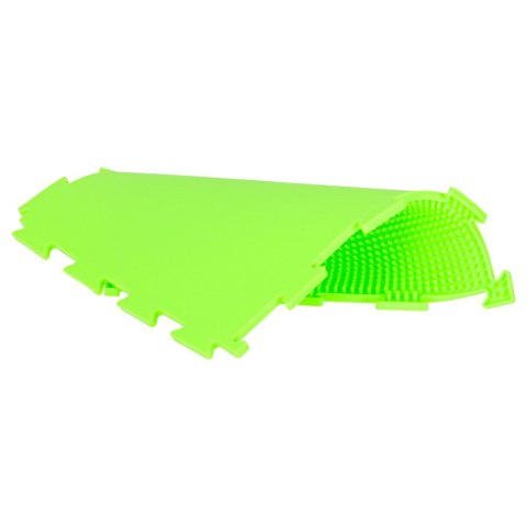 Mata sensoryczna puzzle montessori do masażu stóp 8 elementów kolorowe