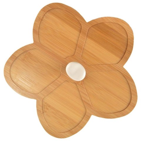 Miseczki na Przekąski Porcelanowe Białe Dekoracyjne WHITELINE 28,5 cm