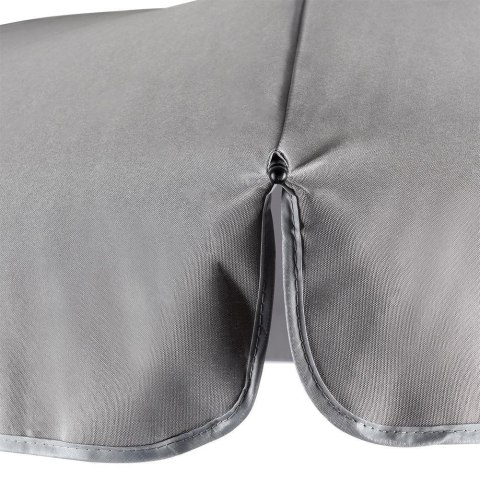 Parasol Ogrodowy Regulowany 200 cm AMBIANCE Szary z Pokrowcem