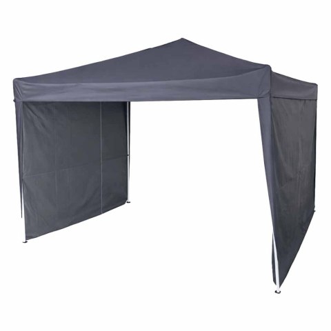 Pawilon ogrodowy LUARO namiot imprezowy handlowy altana 3x3m czarny