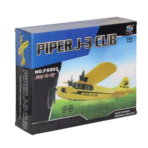 Samolot zdalnie sterowany na pilota RC FX803 Piper 150mah