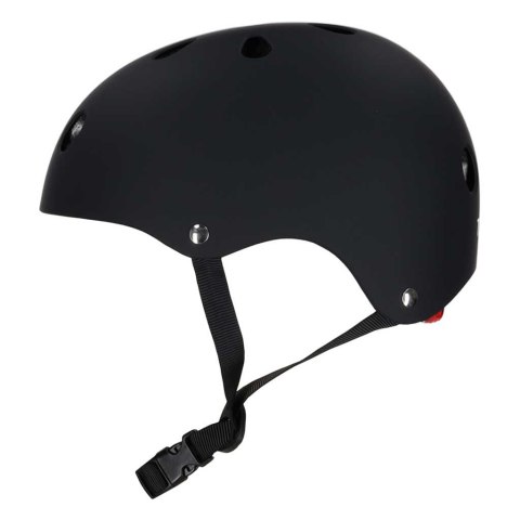 Kask rowerowy dla dziecka Trike Fix dziecięcy regulowany LED S 48-54cm czarny