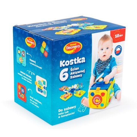 Kostka 6 ścian aktywnej zabawy DUMEL