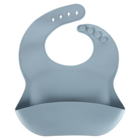 Naczynia silikonowe dla dzieci zestaw 8 elementów niebieski