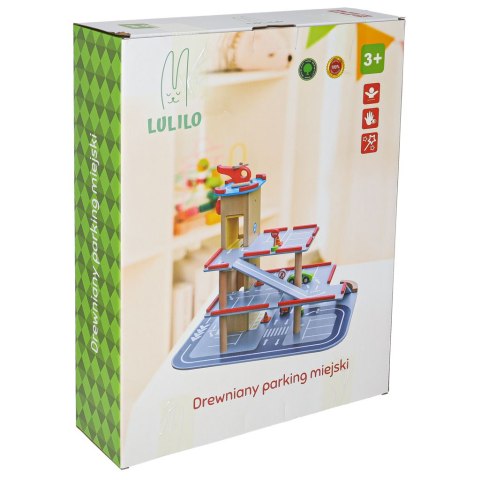 Parking drewniany garaż LULILO BENINO piętrowy
