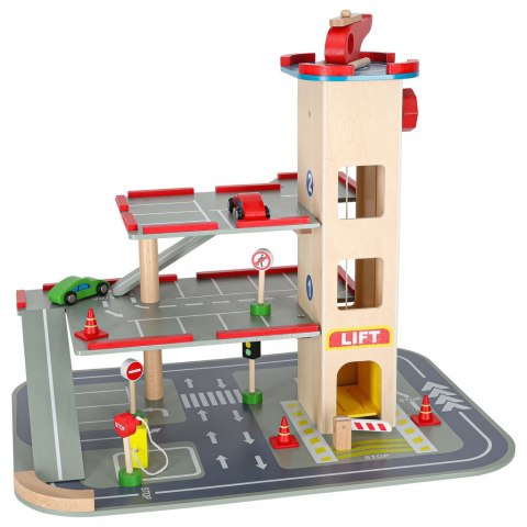 Parking drewniany garaż LULILO BENINO piętrowy