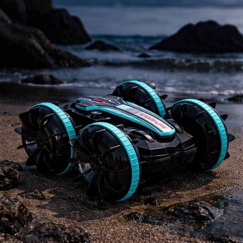 Samochód zdalnie sterowany Amfibia sterowany gestami 4x4 360 2,4GHz 3,7V