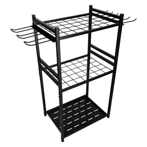 Stojak LUARO na narzędzia ogrodowe grabie łopaty miotły organizer warsztatowy