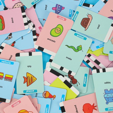 Zabawka interaktywna edukacyjna robot nauka rysowania fiszki mazaki pomarańczowy