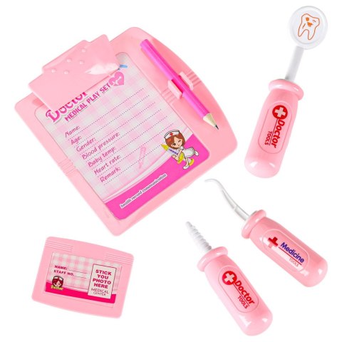 Zestaw lekarza w kuferku mały doktor dźwięk 35 elementów