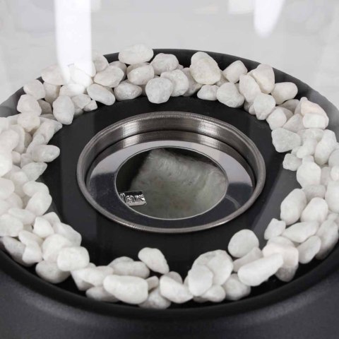 Biokominek wolnostojący stołowy bezdymny na biopaliwo pionowy