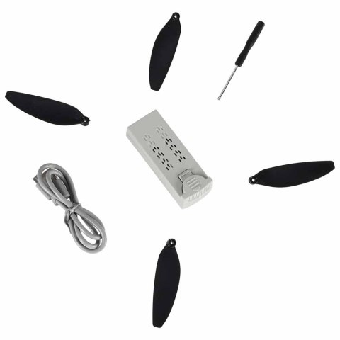 Dron RC 4DRC F10 kamera FPV wifi LED 3,7V