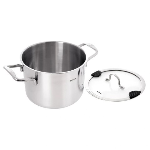 Garnek Stalowy 4,6 L Venice System Odcedzania Indukcja 20 cm ORION