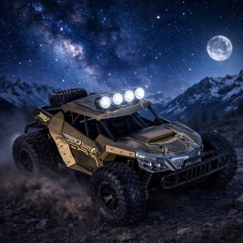 Samochód zdalnie sterowany Drift terenowy 20 km/h brązowy