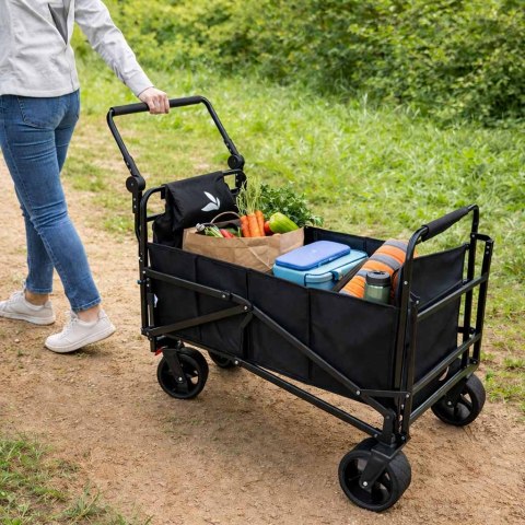 Wózek transportowy LUARO składany łóżko polowe 2w1