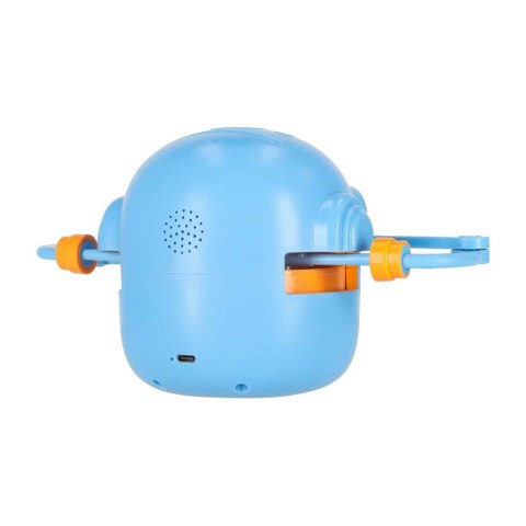 Zabawka interaktywna edukacyjna robot nauka rysowania fiszki mazaki niebieski