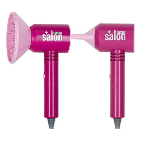 Zestaw fryzjerski dla dzieci suszarka prostownica światło dźwięk 15 elementów