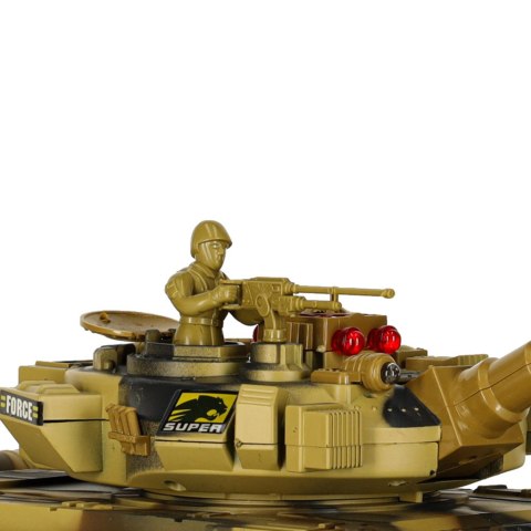 Czołg zdalnie sterowany na pilota RC War Tank 9993 2.4 GHz pustynny