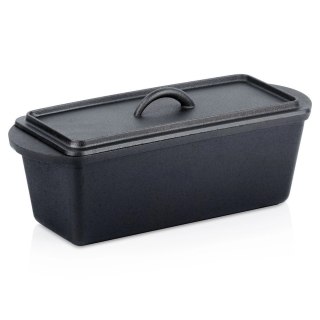 Forma do Wypiekania Chleba z Pokrywką Żeliwna VILDE 35 cm 3 L