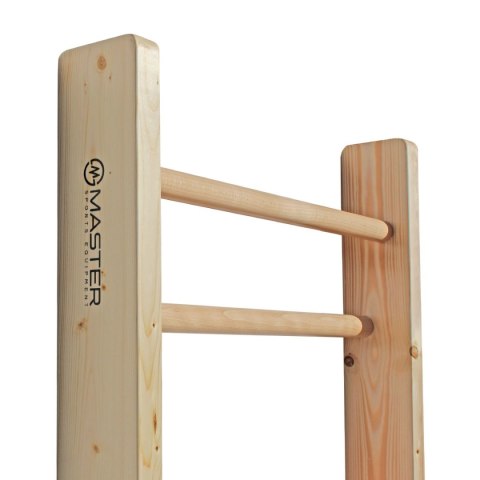 Drabinka Gimnastyczna Do Ćwiczeń Drewniana MASTER 240x90 Lakierowana