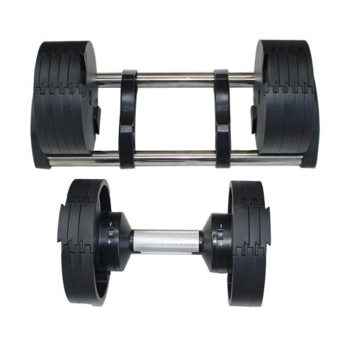 Hantel Regulowany MASTER Spin 2-28 kg Hantla Ciężarek Regulacja