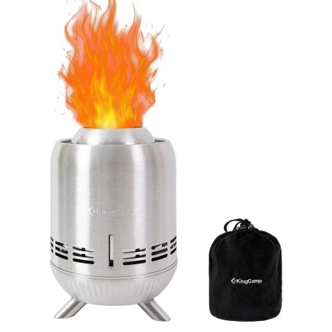 Kominek Stołowy Biokominek KING CAMP Fire Pit 23x16cm Gazowy Bio