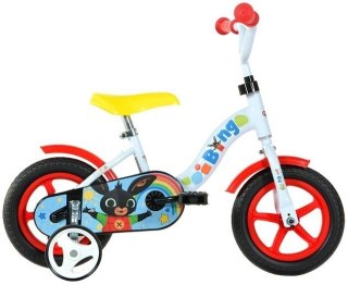 Rowerek Dziecięcy 10 Cali Królik Bing Popychacz Prowadnik Dino Bikes