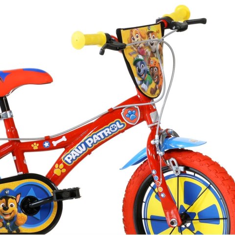 Rowerek Dziecięcy 14 Cali Psi Patrol Paw Patrol Hamulec Dino Bikes