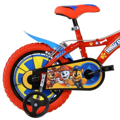 Rowerek Dziecięcy 14 Cali Psi Patrol Paw Patrol Hamulec Dino Bikes