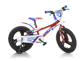 Rowerek Dziecięcy 14 Cali R1 Sport Czerwony Hamulec Dino Bikes