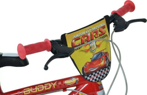 Rowerek Dziecięcy 14 Cali Zygzak McQueen Cars Auta Hamulec Dino Bikes