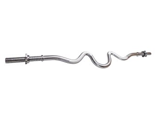 Gryf Łamany Oburęczny do Ćwiczeń Siłowych Cieżarów KUBISPORT 1220/30 mm