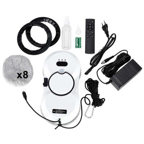 Robot do mycia okien automatyczna myjka do szyb pilot 3 tryby 5600Pa 90W