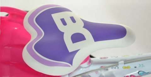 Rowerek Dziecięcy 16 Cali Barbie Dla Dziewczynki Koszyk Fotelik Dino Bikes