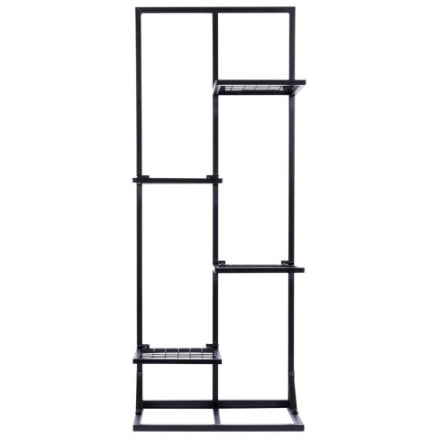 Kwietnik Stojak na Kwiaty 4-Poziomowy Kaskada Metalowy Loft VILDE 102 cm