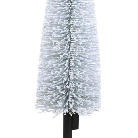 Choinka świecąca ośnieżona z lampkami / drzewko świąteczne 25 LED 120 cm