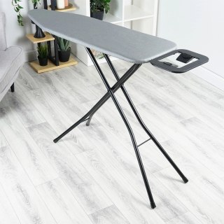 Deska do Prasowania Szara Solidna Regulowana VILDE 130 x 34 x 87,5 cm