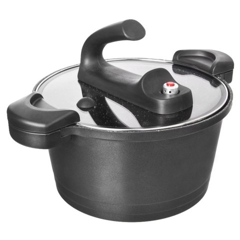 Garnek Ciśnieniowy Szybkowar Granitowy Indukcja Gaz ORION 26 cm 5,5 L