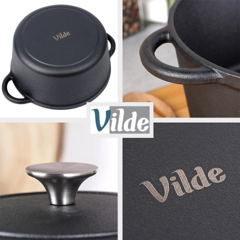 Garnek z pokrywką żeliwny CAST LINE 28 cm, 5,9 l