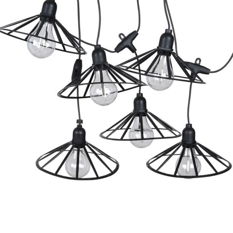 Girlanda Ogrodowa Żarówki Lampki Świąteczne VILDE LED 5,5 m 6 szt.