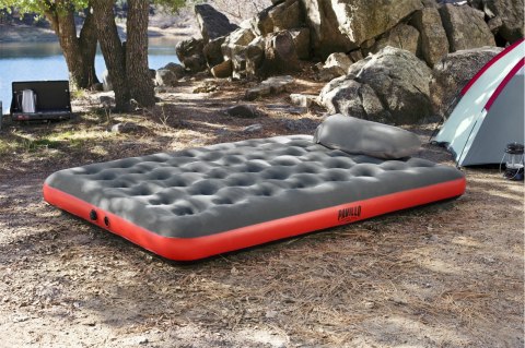 Materac Dmuchany Kempingowy z Poduszką BESTWAY Queen 203 x 152 x 22 cm