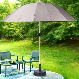 Parasol Łamany Ogrodowy Plażowy Regulowany Stabilny Solidny VILDE 190 cm