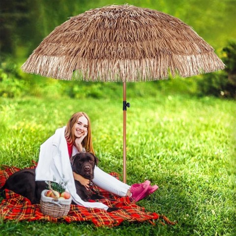 Parasol plażowy ogrodowy hawajski 120 cm