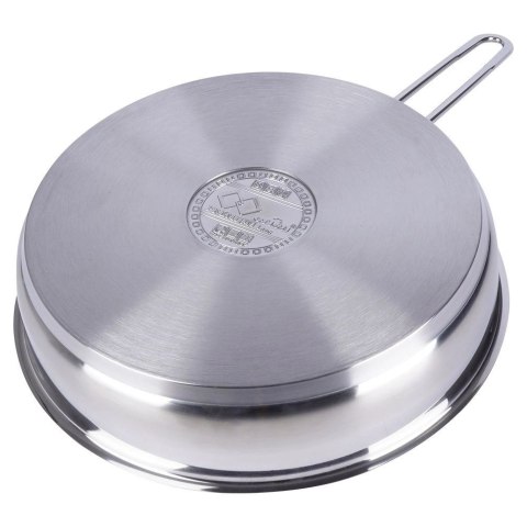 Patelnia Stalowa do Smażenia Nieprzywierająca Trwała GRANDE 26 cm